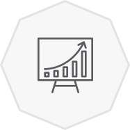Financial accounting and budgeting icon