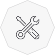 Maintenance Services Wrench Setting Support Tools Icon